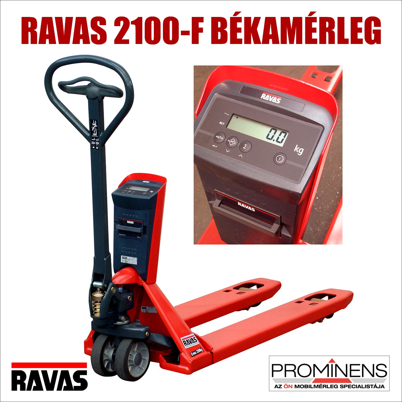 Ravas 2100-F mérleges béka