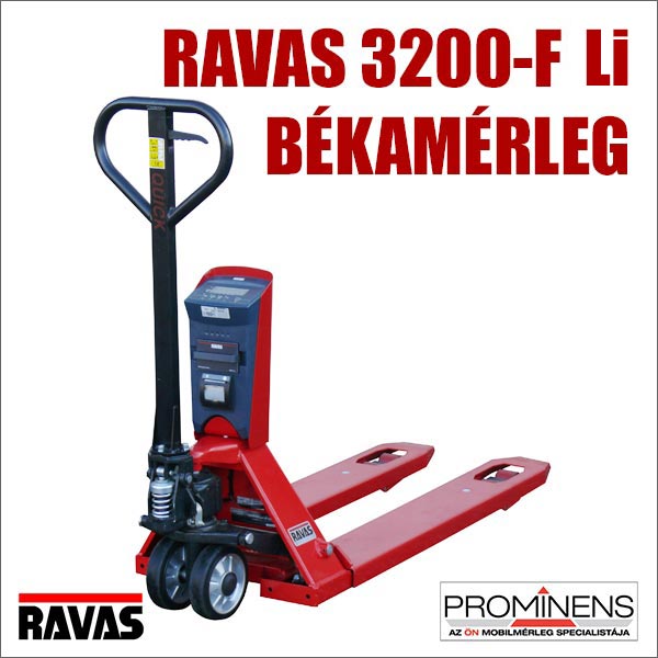 ravas proline 3200 li bekamerleg