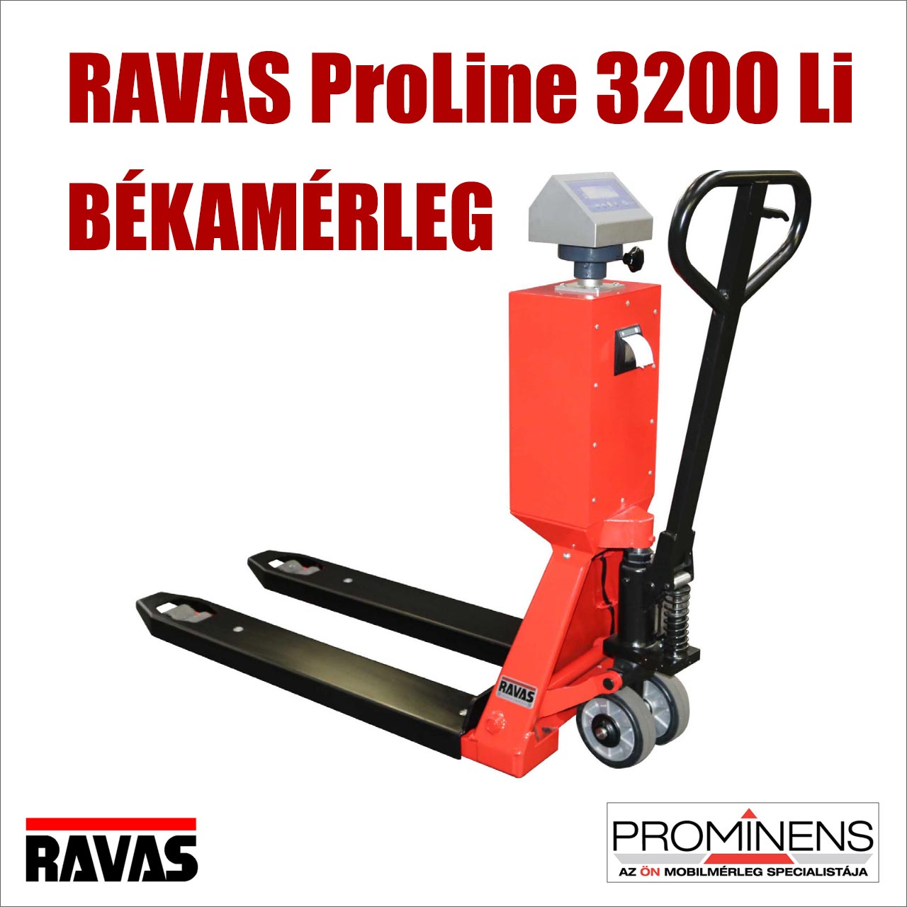 Ravas ProLine 3200 Li békamérleg