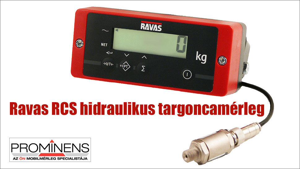 Ravas RCS hidraulikus targoncamérleg