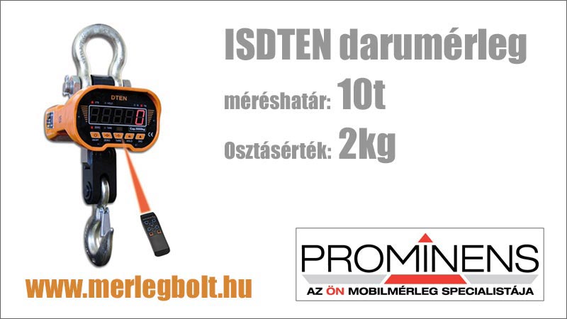 ISDTEN 10t darumérleg